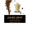 Cremige Eiscreme Espresso Geschmack