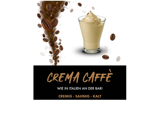 Cremige Eiscreme Espresso Geschmack